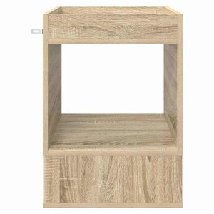 End Table Δρύς Sonoma 40 x 40 x 56 εκ. Επεξεργασμένο Ξύλο