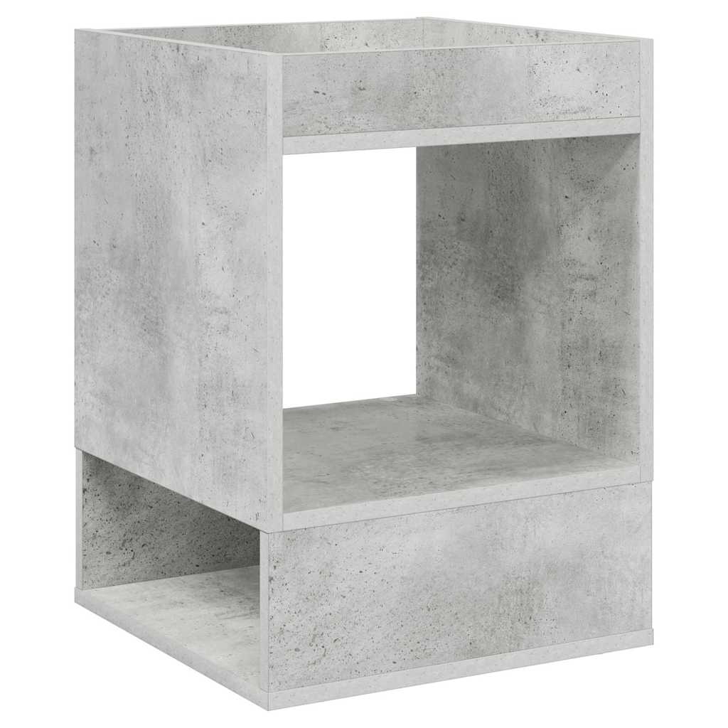 End Table 2 pcs Σκυρόδεμα Γκρι 40 x 40 x 56 εκ.