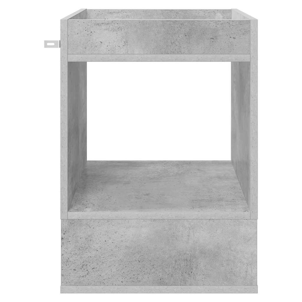 End Table 2 pcs Σκυρόδεμα Γκρι 40 x 40 x 56 εκ.