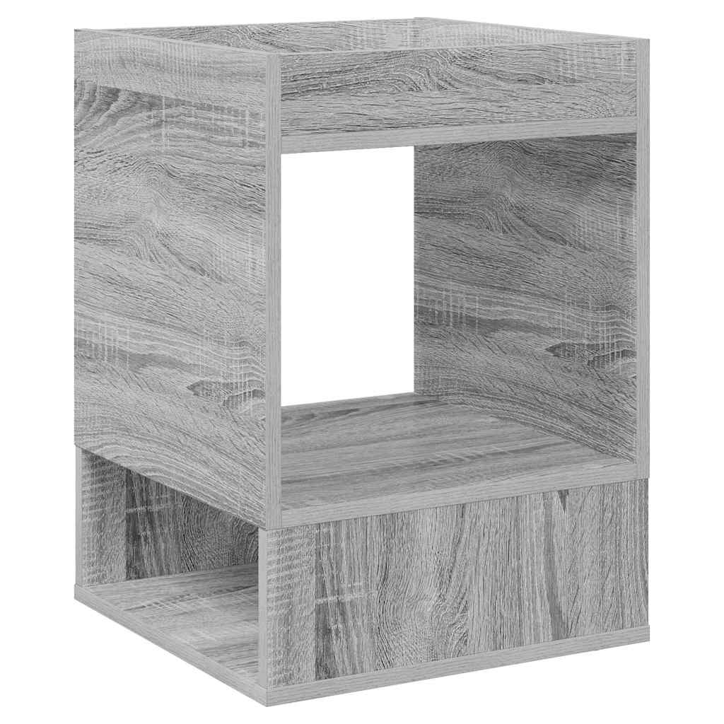 End Table 2 pcs Γκρίζο Σονομα 40 x 40 x 56 εκ.
