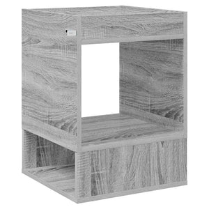 End Table 2 τεμ. Γκρίζο Σονομα 40 x 40 x 56 εκ.