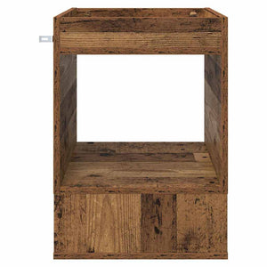 End Table Παλιό ξύλο 40 x 40 x 56 εκ. Επεξεργασμένο Ξύλο