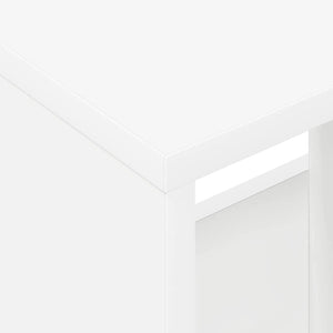 Ράφι Περιοδικών Λευκό 35 x 30 x 45 εκ. - Pakobazaar