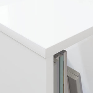 Ράφι Περιοδικών Λευκό 35 x 30 x 45 εκ. - Pakobazaar