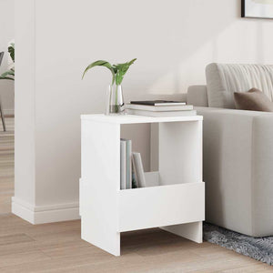 Ράφι Περιοδικών Λευκό 35 x 30 x 45 εκ. - Pakobazaar