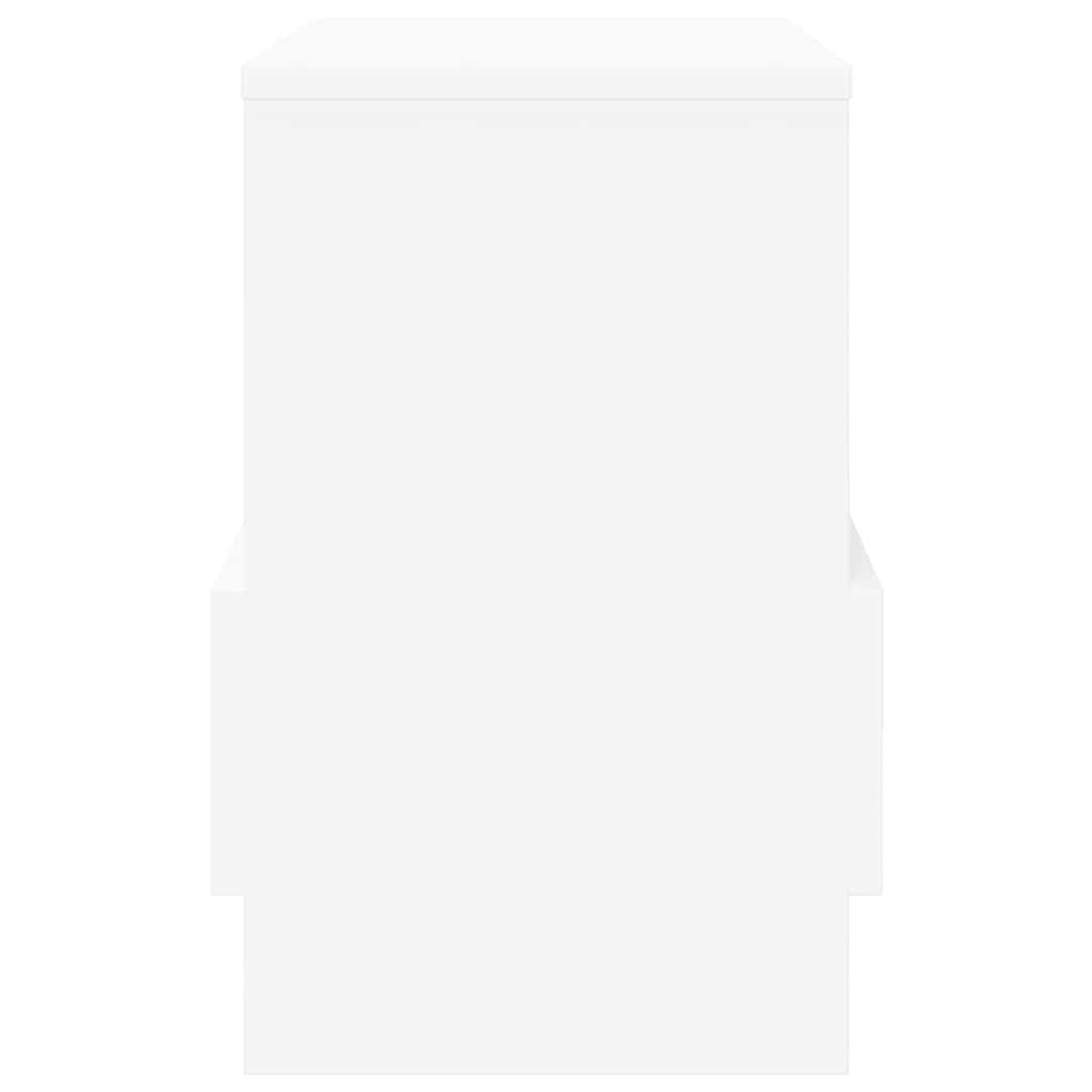 Ράφι Περιοδικών Λευκό 35 x 30 x 45 εκ. - Pakobazaar