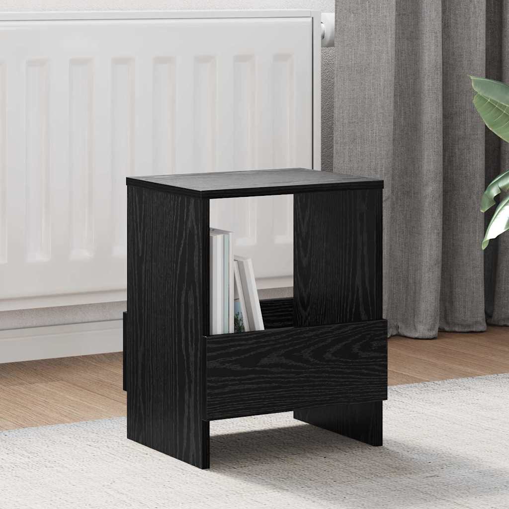 Ράφι Περιοδικών Μαύρη Οξυά 35 x 30 x 45 εκ.