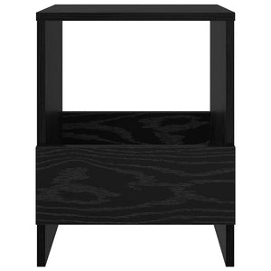 Ράφι Περιοδικών 2 τεμ. Μαύρη Οξυά 35 x 30 x 45 εκ.