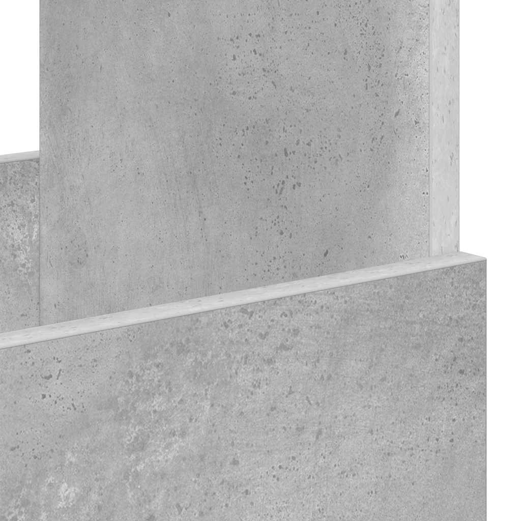 Ράφι Περιοδικών 2 pcs Σκυρόδεμα Γκρι 35 x 30 x 45 εκ.