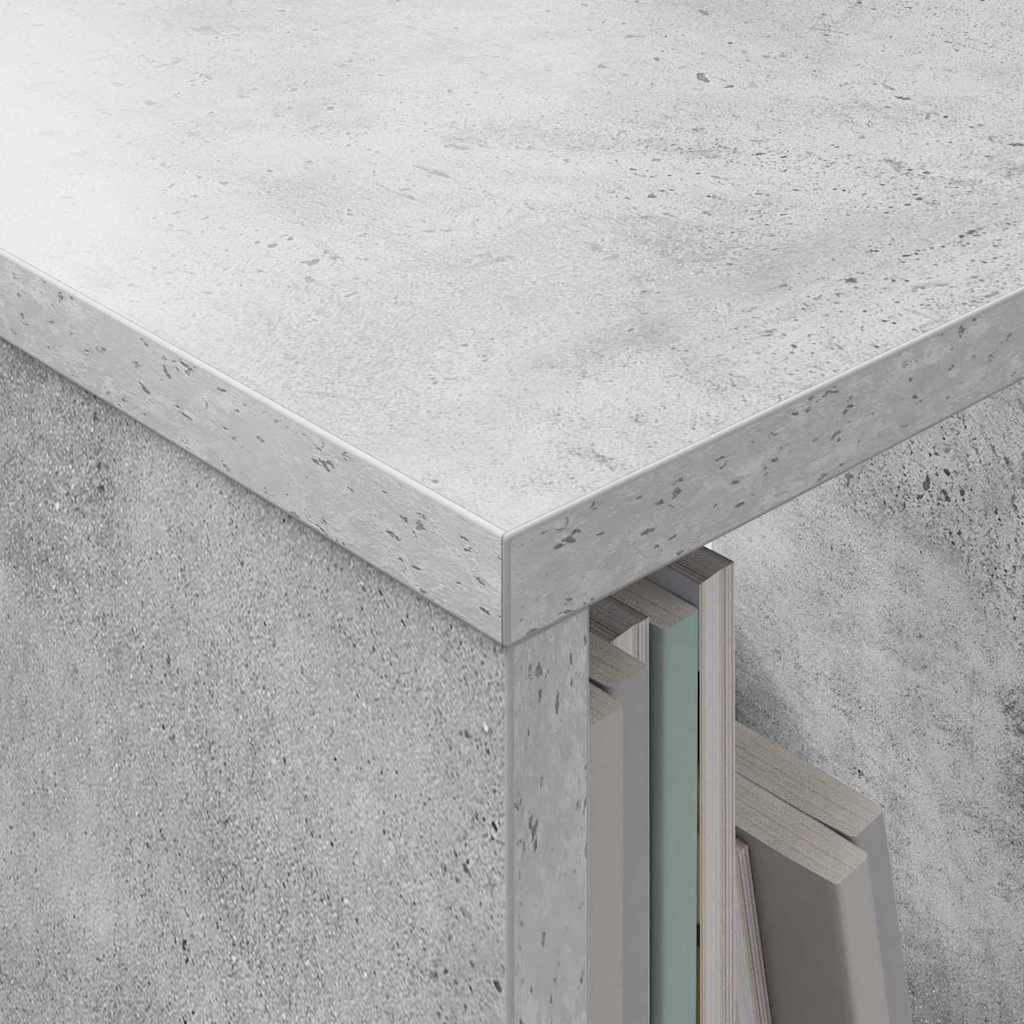 Ράφι Περιοδικών 2 pcs Σκυρόδεμα Γκρι 35 x 30 x 45 εκ.