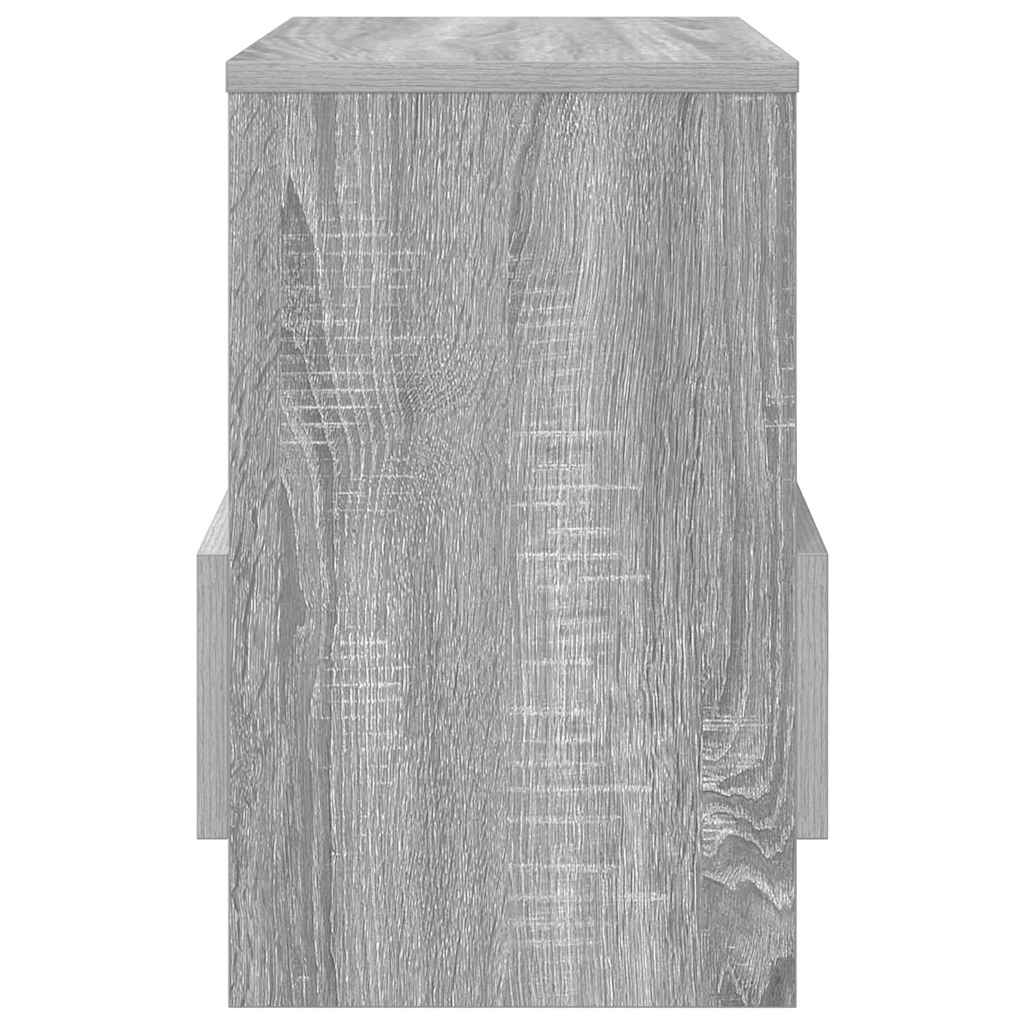 Ράφι Περιοδικών 2 pcs Γκρίζο Σονομα 35 x 30 x 45 εκ.