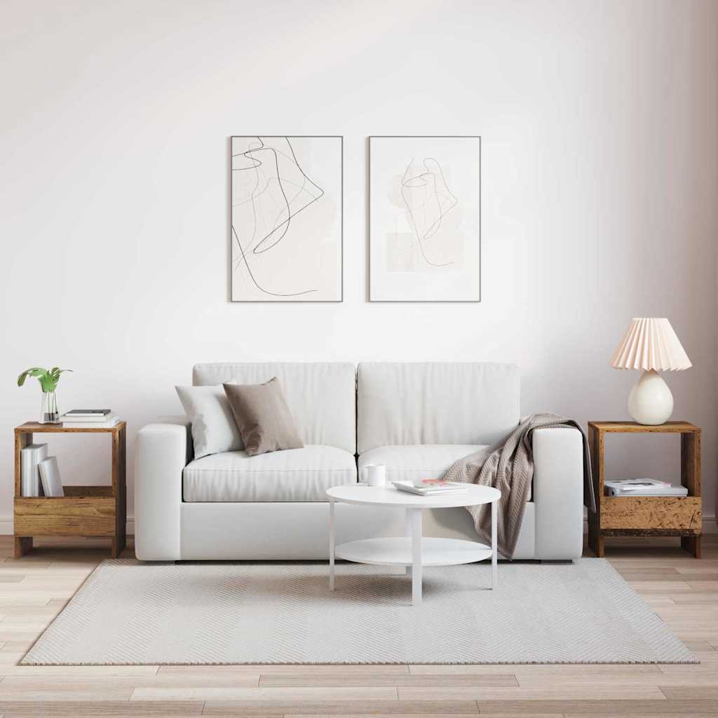 Ράφι Περιοδικών 2 pcs Παλιό ξύλο 35 x 30 x 45 εκ.