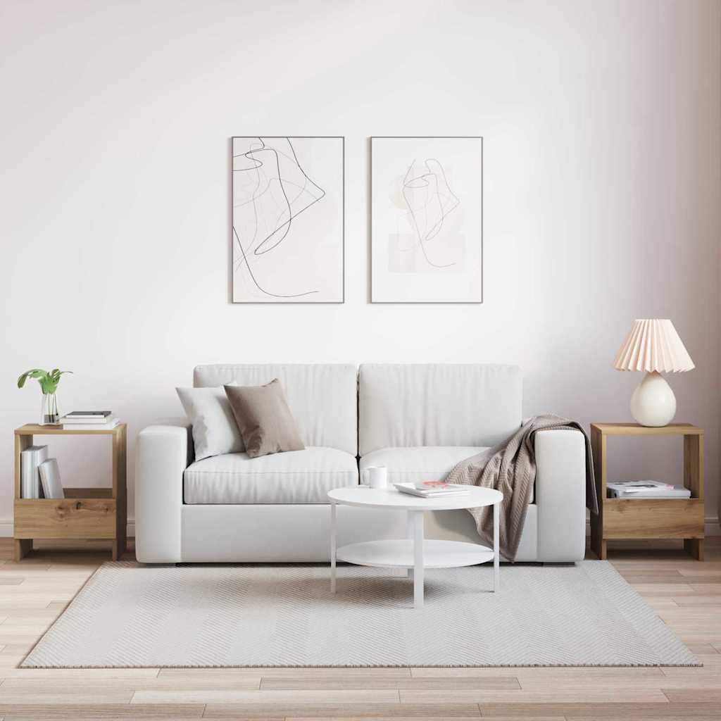 Ράφι Περιοδικών 2 pcs Artisan Oak 35 x 30 x 45 εκ.