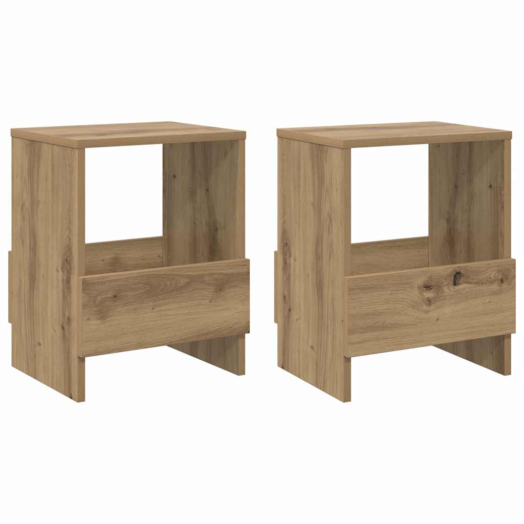 Ράφι Περιοδικών 2 pcs Artisan Oak 35 x 30 x 45 εκ.