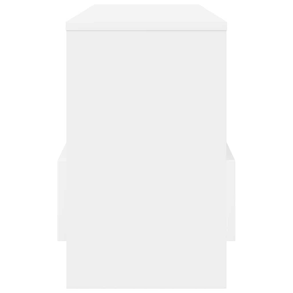 Ράφι Περιοδικών Λευκό 68,5 x 30 x 45 εκ.