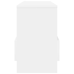 Ράφι Περιοδικών Λευκό 68,5 x 30 x 45 εκ.