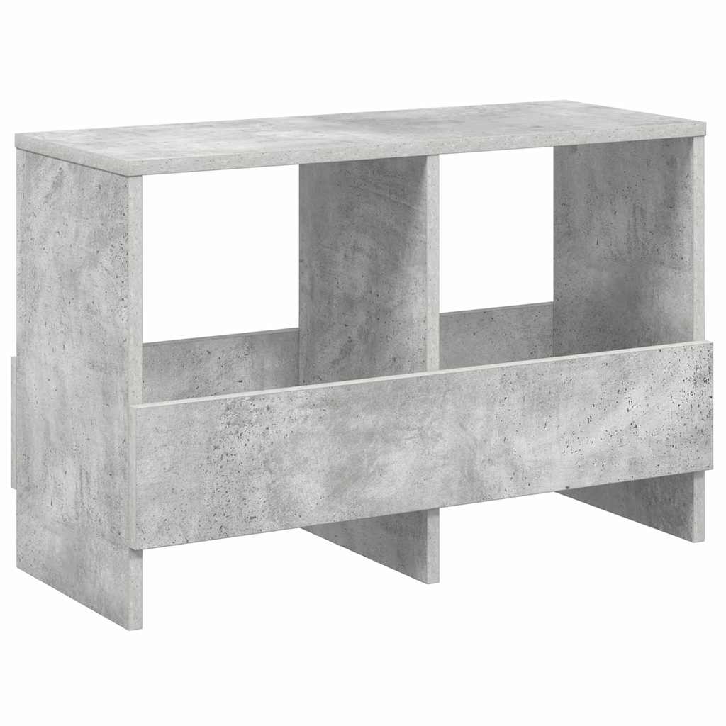 Ράφι Περιοδικών Σκυρόδεμα Γκρι 68,5 x 30 x 45 εκ.