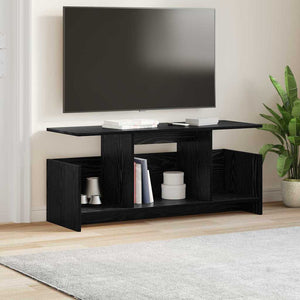 Βάση TV Μαύρη Οξυά 102 x 35 x 45 εκ. Επεξεργασμένο ξύλο - Pakobazaar