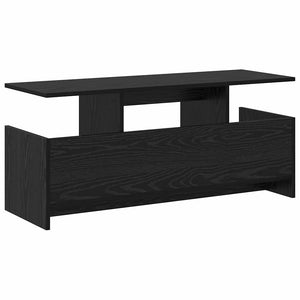 Βάση TV Μαύρη Οξυά 102 x 35 x 45 εκ. Επεξεργασμένο ξύλο - Pakobazaar