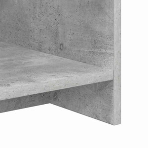 Βάση TV 102 x 35 x 45 εκ. Σκυρόδεμα Γκρι Επεξεργασμένο Ξύλο
