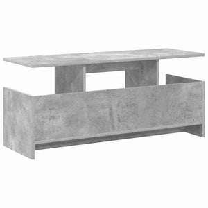 Βάση TV 102 x 35 x 45 εκ. Σκυρόδεμα Γκρι Επεξεργασμένο Ξύλο