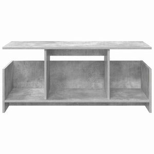 Βάση TV 102 x 35 x 45 εκ. Σκυρόδεμα Γκρι Επεξεργασμένο Ξύλο