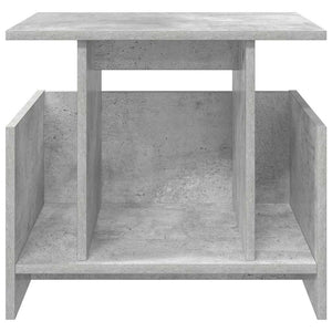 Βάση TV 50 x 35 x 45 cm Σκυρόδεμα Γκρι Επεξεργασμένο Ξύλο
