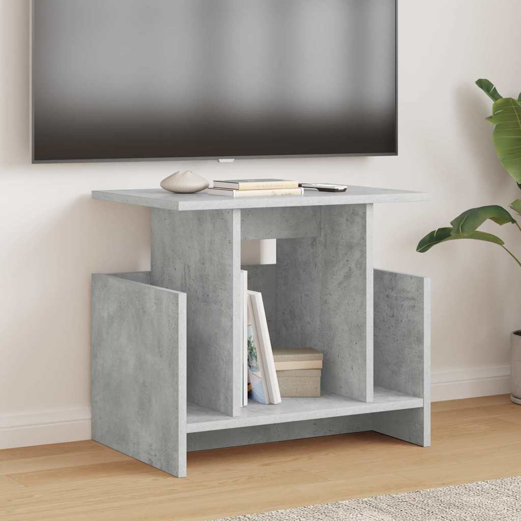 Βάση TV 2 pcs Σκυρόδεμα Γκρι 50 x 35 x 45 cm Επεξεργασμένο ξύλο