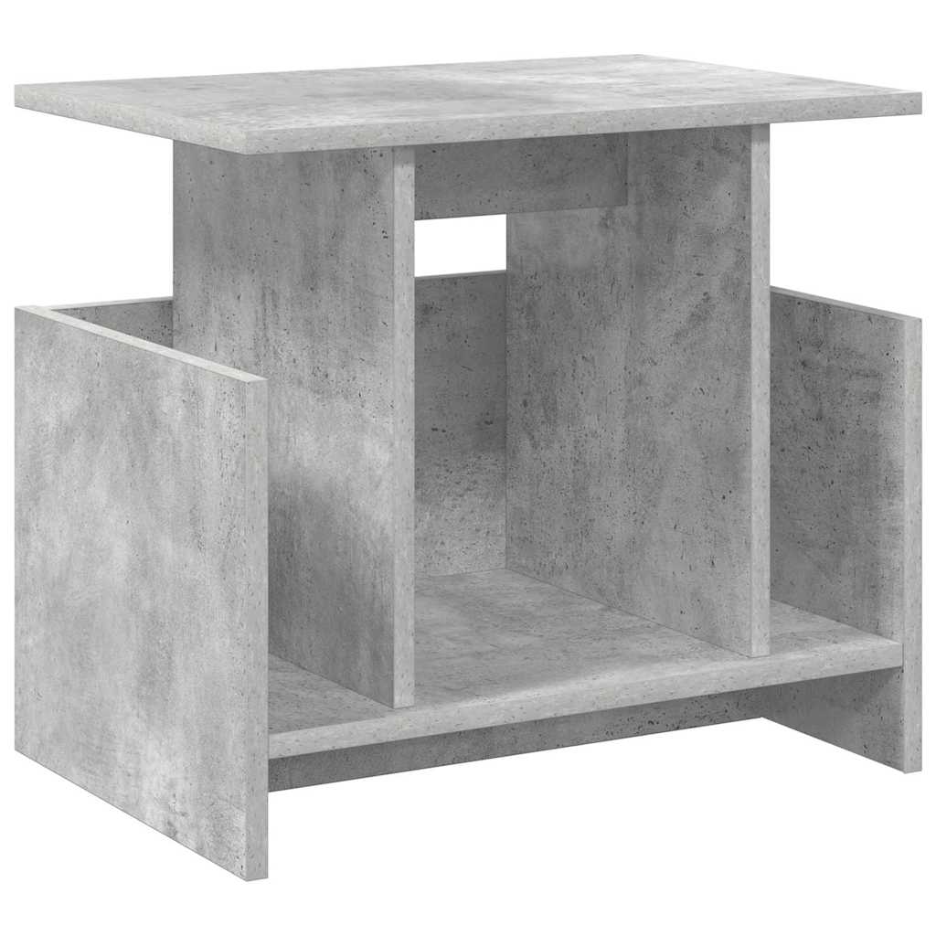Βάση TV 2 pcs Σκυρόδεμα Γκρι 50 x 35 x 45 cm Επεξεργασμένο ξύλο