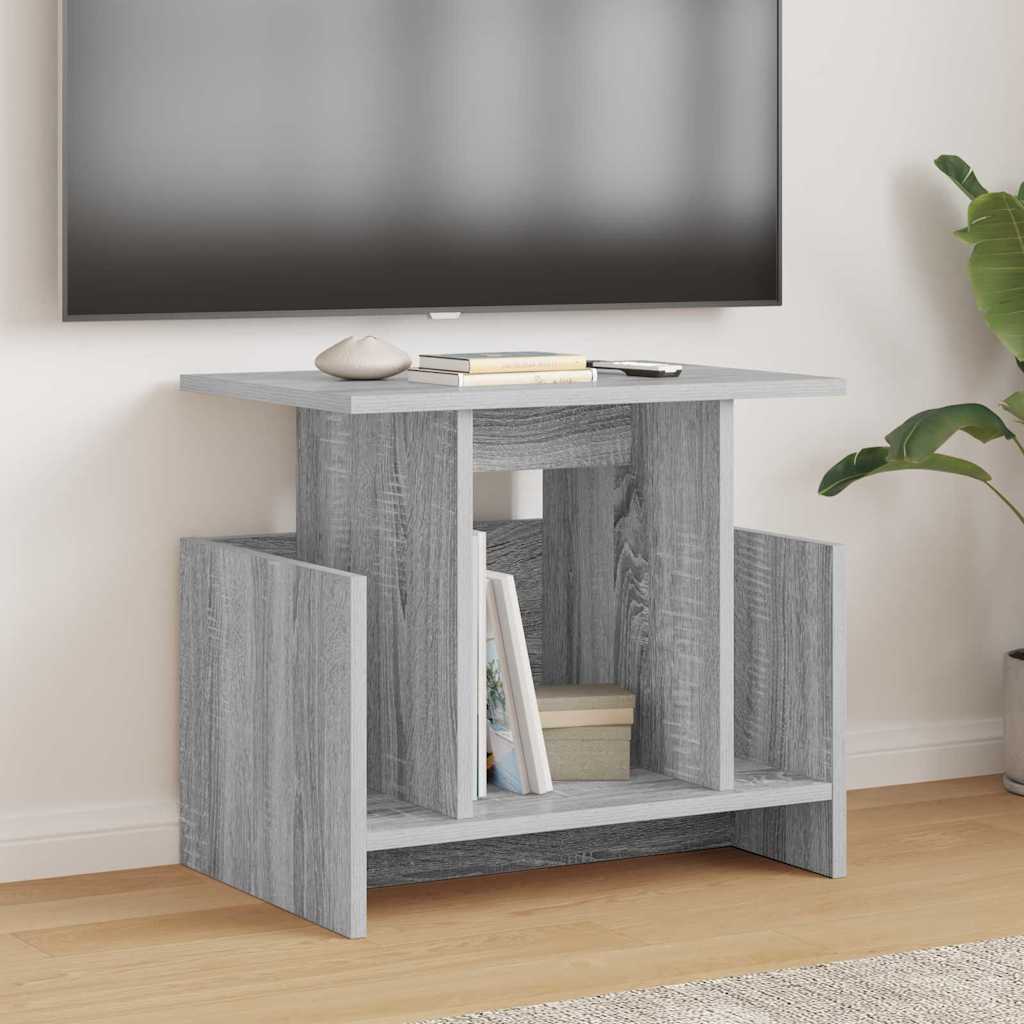 Βάση TV 2 pcs Γκρίζο Σονομα 50 x 35 x 45 cm Επεξεργασμένο ξύλο