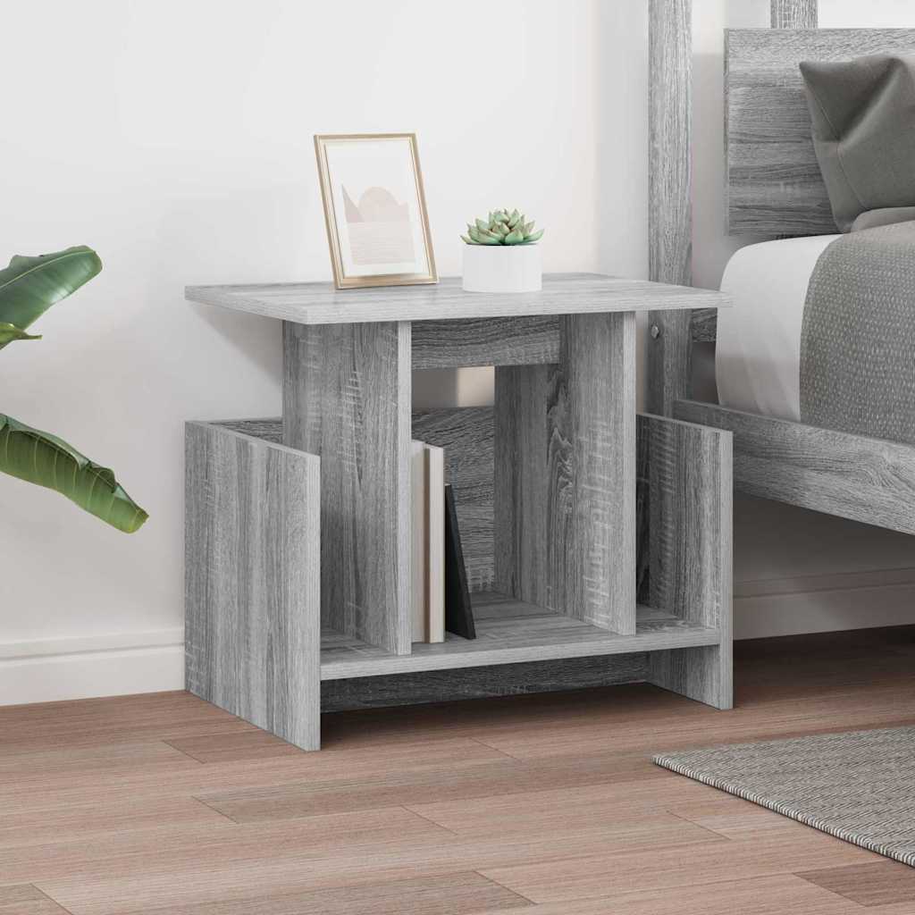 Βάση TV 2 pcs Γκρίζο Σονομα 50 x 35 x 45 cm Επεξεργασμένο ξύλο