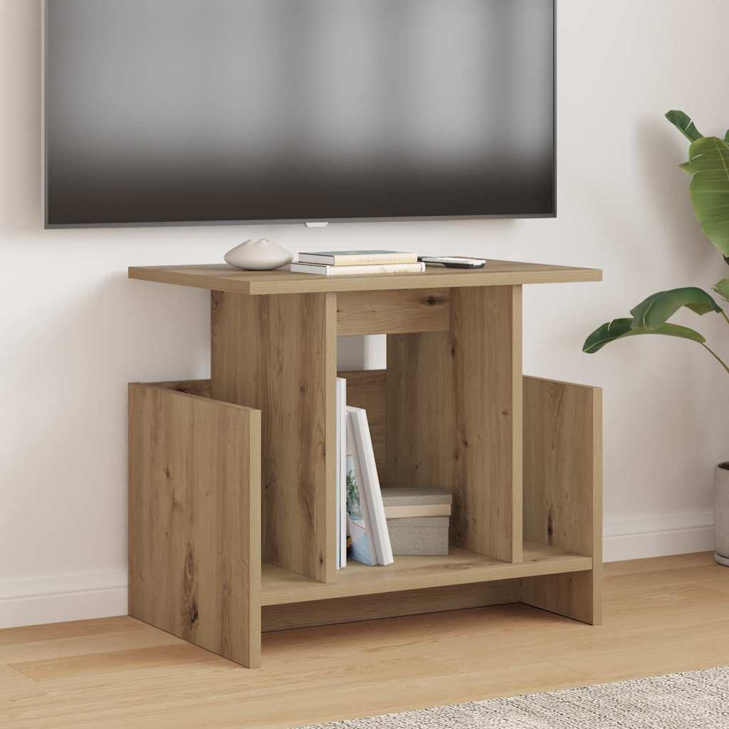 Βάση TV 2 pcs Artisan Oak Επεξεργασμένο ξύλο