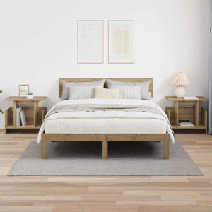 Βάση TV 2 τμχ. Artisan Oak Επεξεργασμένο Ξύλο