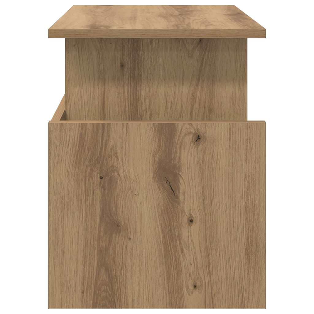 Βάση TV 2 pcs Artisan Oak Επεξεργασμένο ξύλο