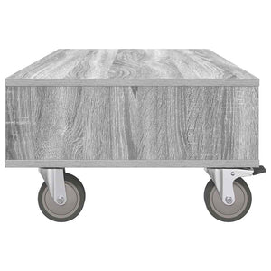 Κομοδίνο με τροχούς Γκρίζο Σονομα 90 x 50 x 30 cm - Pakobazaar