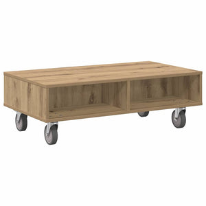 Κομοδίνο με τροχούς Artisan Oak 90 x 50 x 30 cm - Pakobazaar