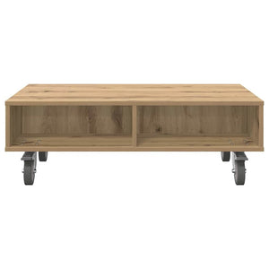 Κομοδίνο με τροχούς Artisan Oak 90 x 50 x 30 cm - Pakobazaar