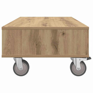 Κομοδίνο με τροχούς Artisan Oak 90 x 50 x 30 cm - Pakobazaar