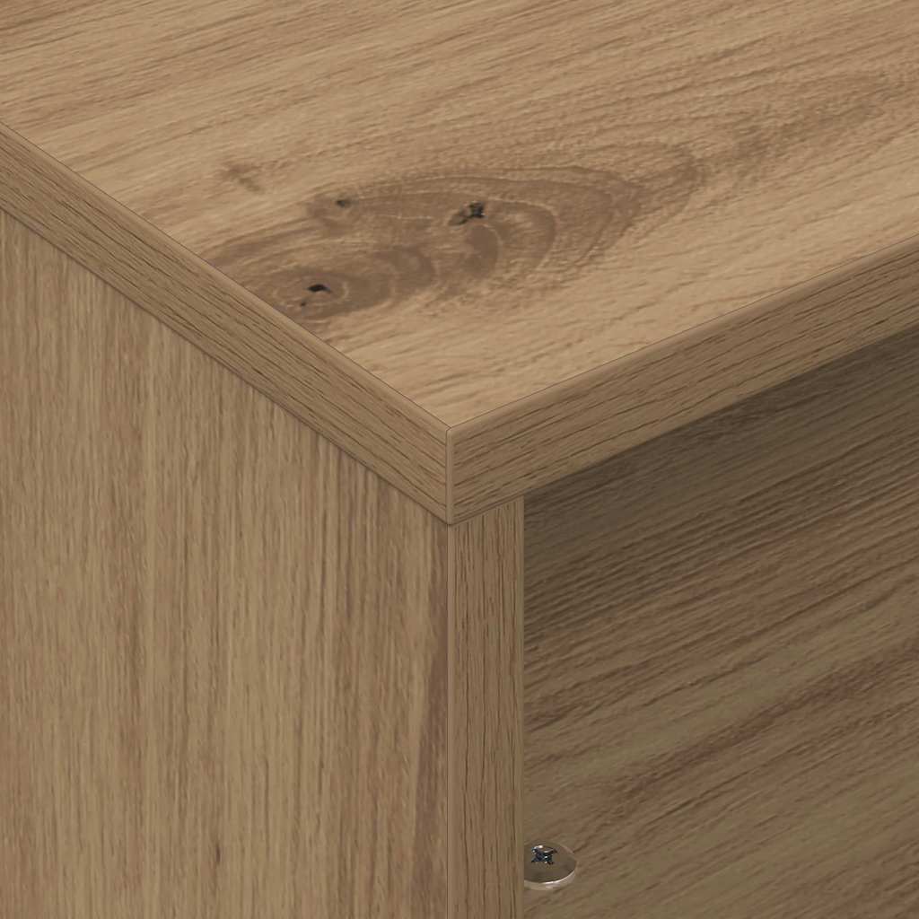 Κομοδίνο με τροχούς Artisan Oak 50,5 x 50 x 30 εκ - Pakobazaar