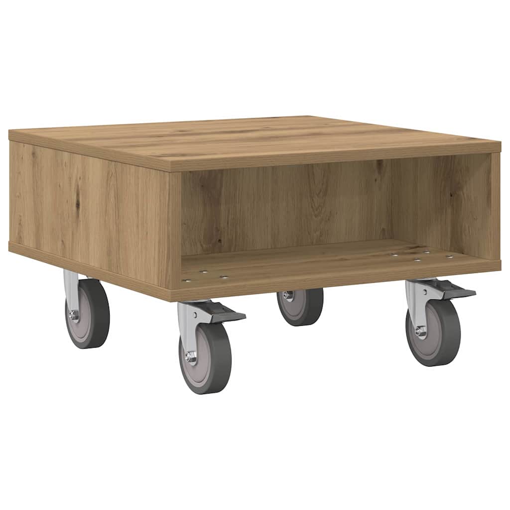 Κομοδίνο με τροχούς Artisan Oak 50,5 x 50 x 30 εκ - Pakobazaar