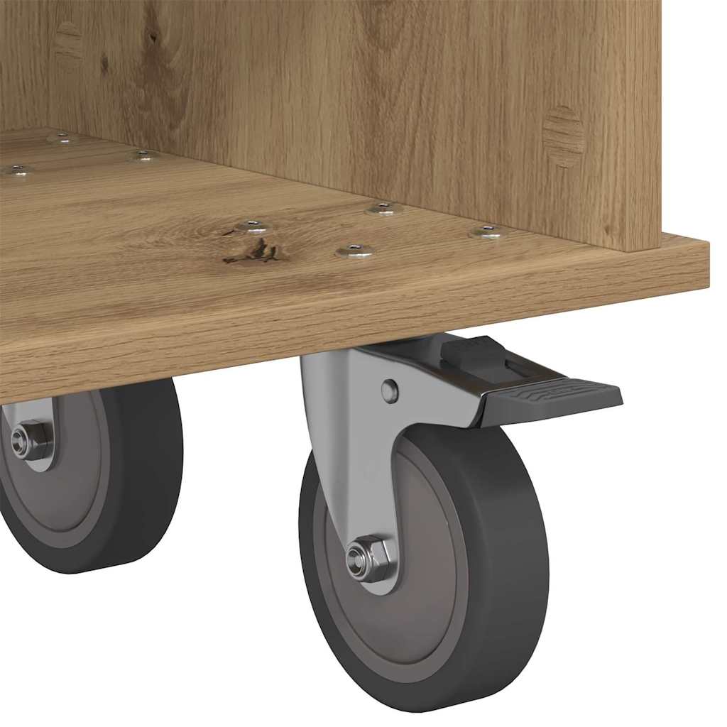 Βάση TV Artisan Oak 100 x 35 x 35 εκ Επεξεργασμένο ξύλο - Pakobazaar