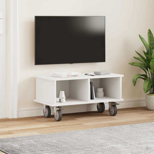 Βάση TV 68,5 x 35 x 35 εκ Λευκό Επεξεργασμένο Ξύλο
