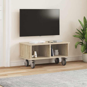 Βάση TV 68,5 x 35 x 35 εκ Δρύς Sonoma Επεξεργασμένο Ξύλο