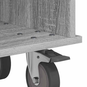 Βάση TV 68,5 x 35 x 35 εκ Γκρίζο Σονομα Επεξεργασμένο Ξύλο