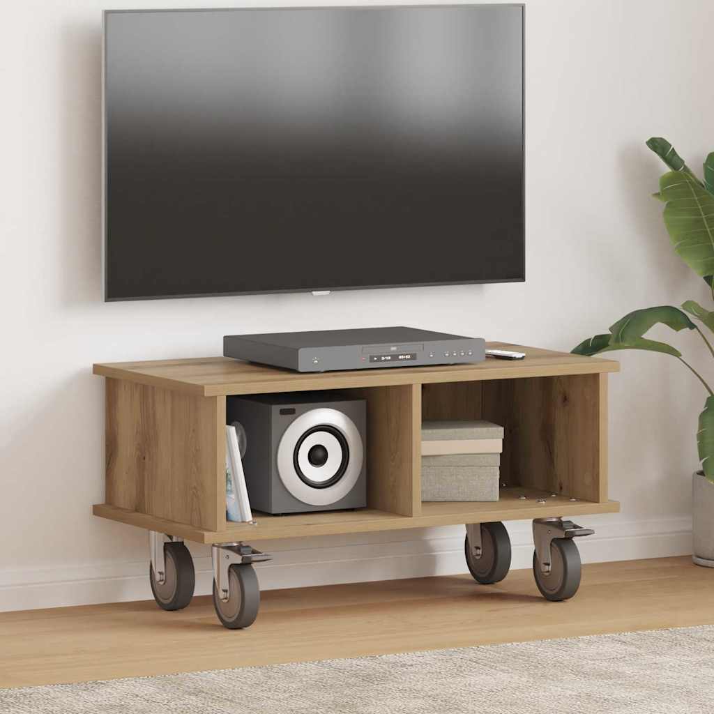 Βάση TV Artisan Oak 68,5 x 35 x 35 εκ Επεξεργασμένο ξύλο - Pakobazaar