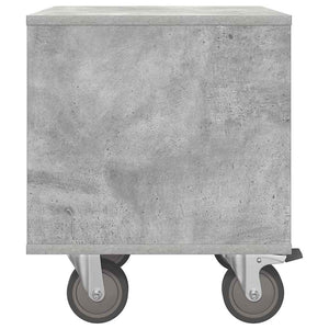 Κομοδίνο 2 τμχ. Σκυρόδεμα Γκρι 40,5 x 40 x 48 εκ.