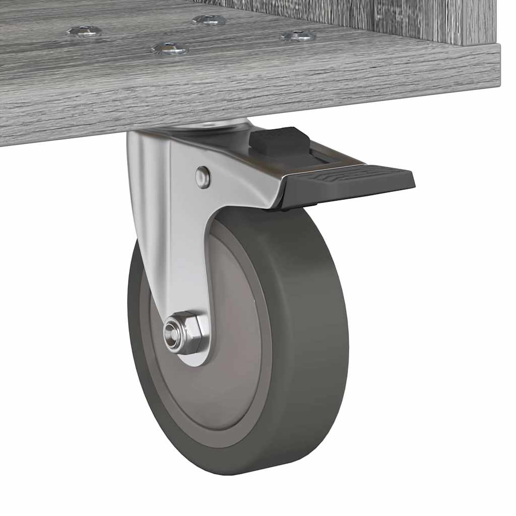 Κομοδίνο 2 pcs Γκρίζο Σονομα 40,5 x 40 x 48 εκ.