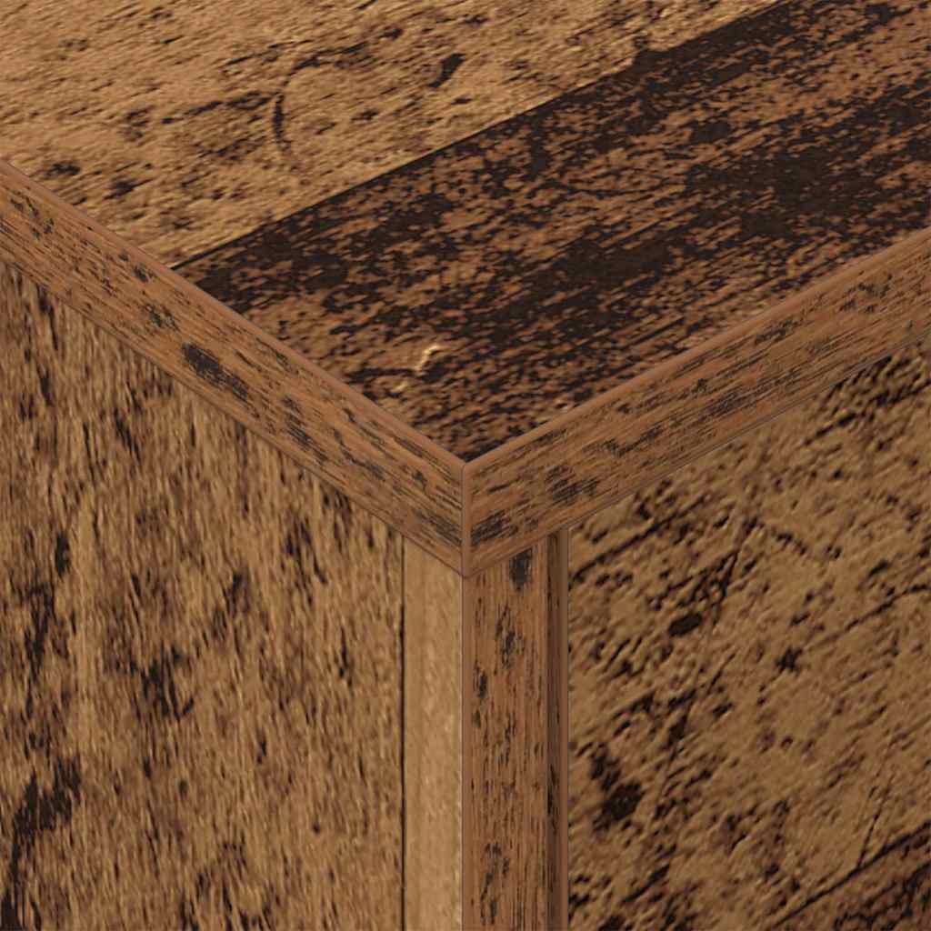 Κομοδίνο Παλιό ξύλο 40,5 x 40 x 48 εκ. Επεξεργασμένο ξύλο