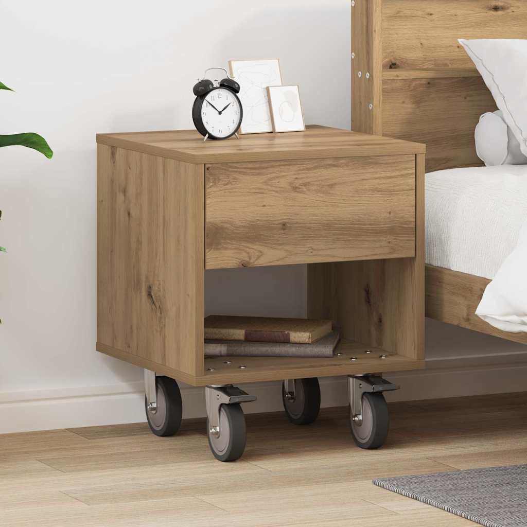 Κομοδίνο Artisan Oak 40,5 x 40 x 48 εκ. Επεξεργασμένο ξύλο