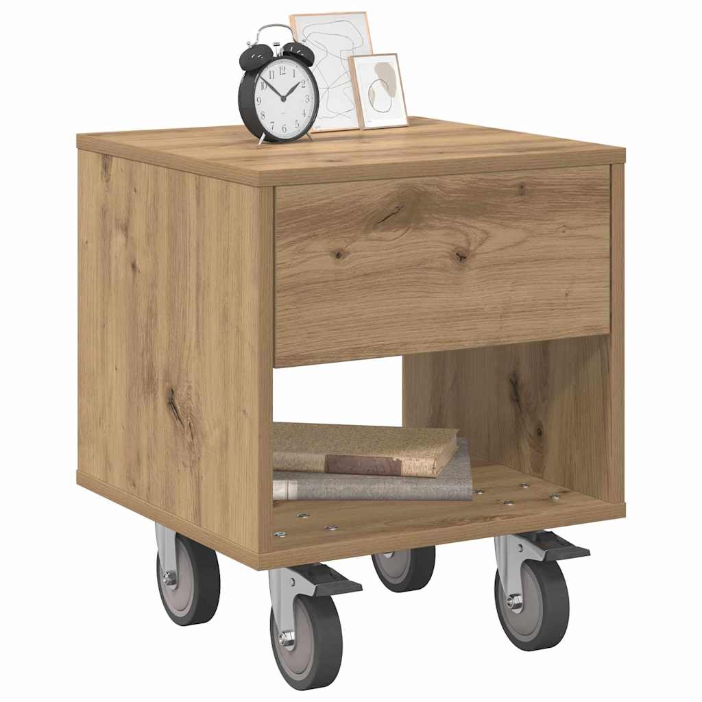 Κομοδίνο Artisan Oak 40,5 x 40 x 48 εκ. Επεξεργασμένο ξύλο